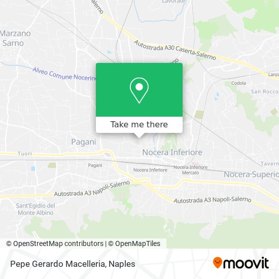 Pepe Gerardo Macelleria map
