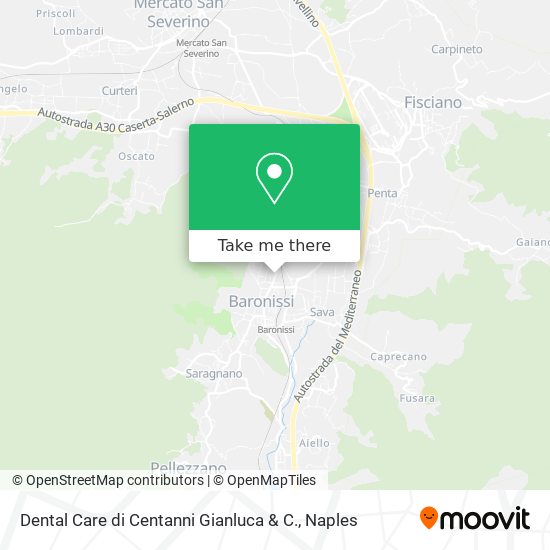 Dental Care di Centanni Gianluca & C. map