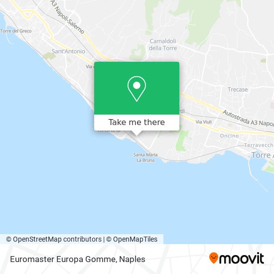 Euromaster Europa Gomme map
