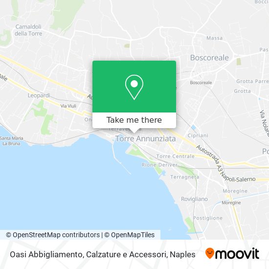 Oasi Abbigliamento, Calzature e Accessori map