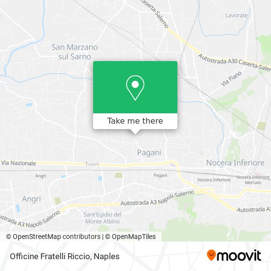 Officine Fratelli Riccio map