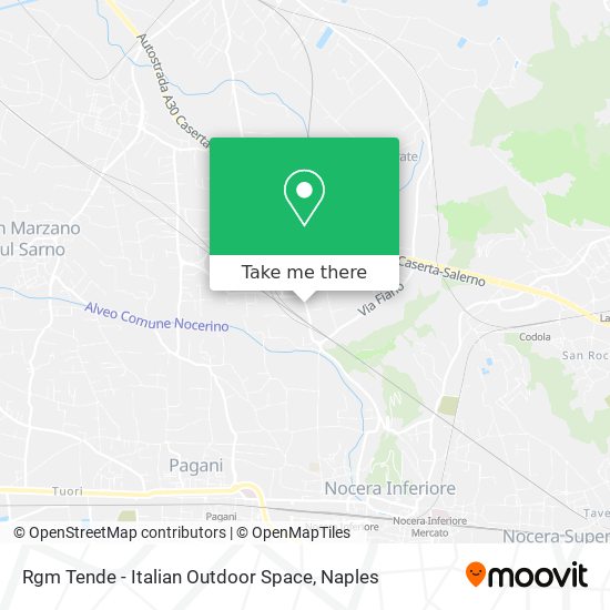 Rgm Tende - Italian Outdoor Space map