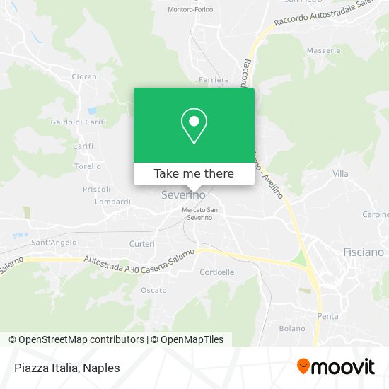 Piazza Italia map