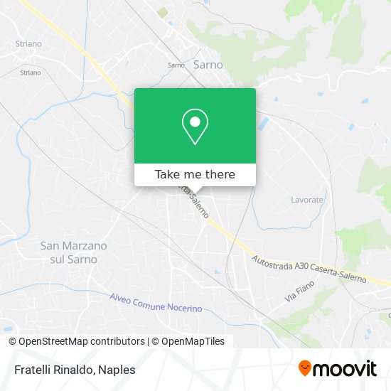 Fratelli Rinaldo map