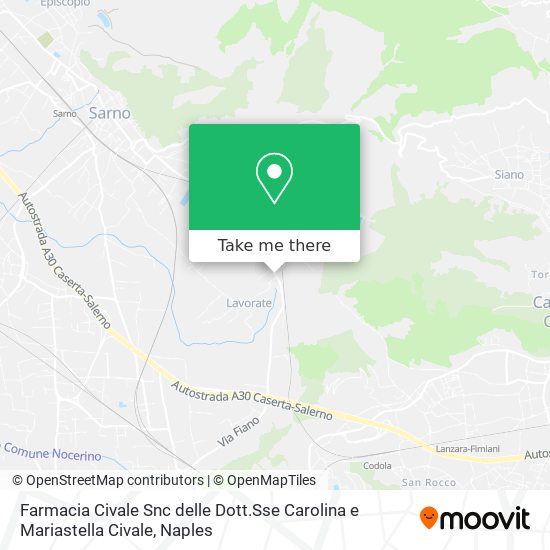 Farmacia Civale Snc delle Dott.Sse Carolina e Mariastella Civale map