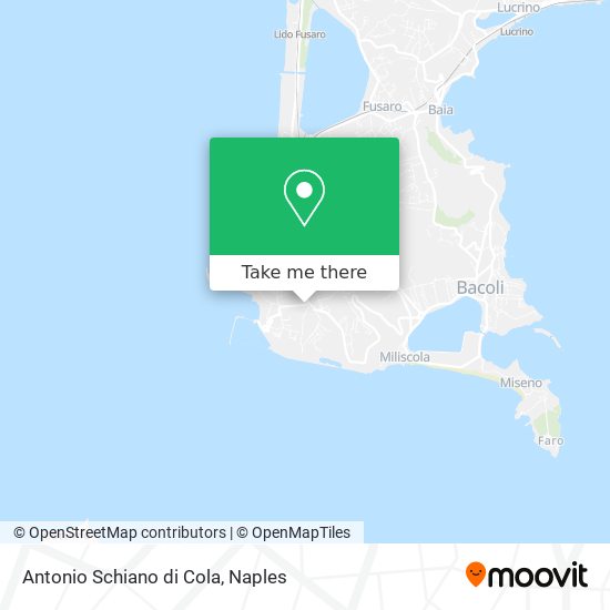 Antonio Schiano di Cola map