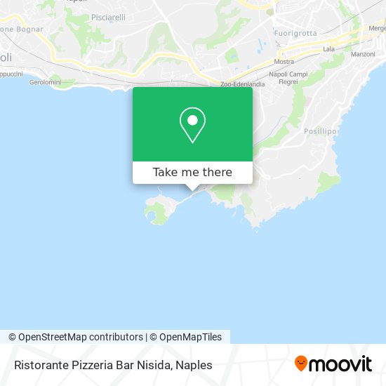 Ristorante Pizzeria Bar Nisida map