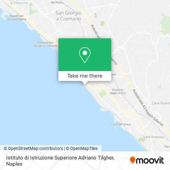 Istituto di Istruzione Superiore Adriano Tilgher map