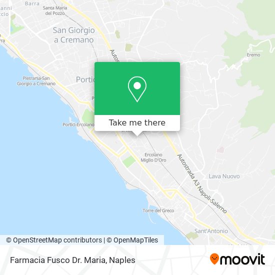 Farmacia Fusco Dr. Maria map