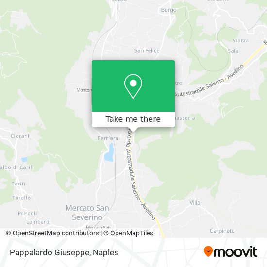 Pappalardo Giuseppe map