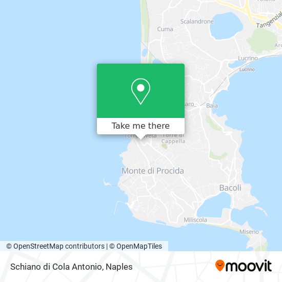 Schiano di Cola Antonio map