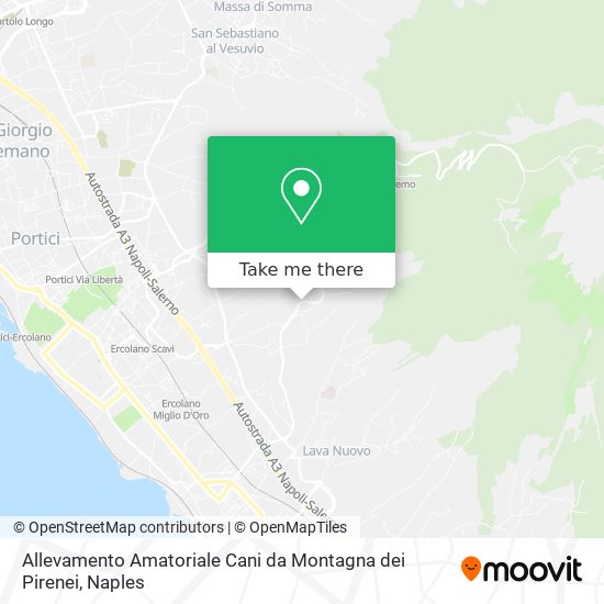 Allevamento Amatoriale Cani da Montagna dei Pirenei map