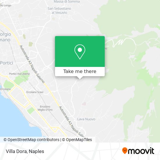 Villa Dora map