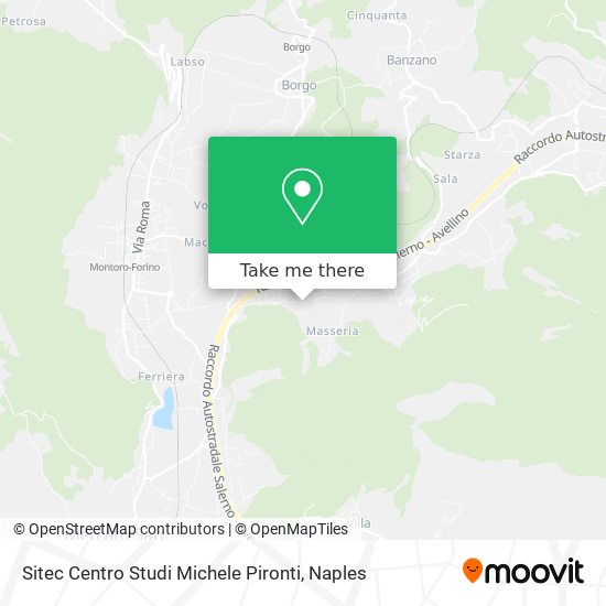Sitec Centro Studi Michele Pironti map