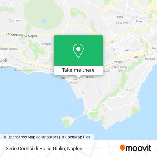 Serio Cornici di Pollio Giulio map