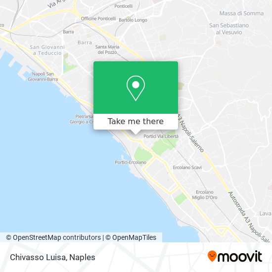 Chivasso Luisa map