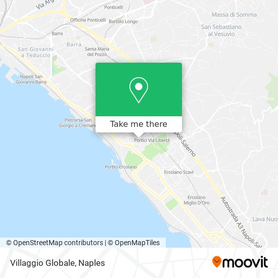 Villaggio Globale map