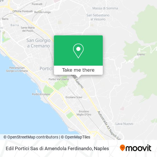 Edil Portici Sas di Amendola Ferdinando map