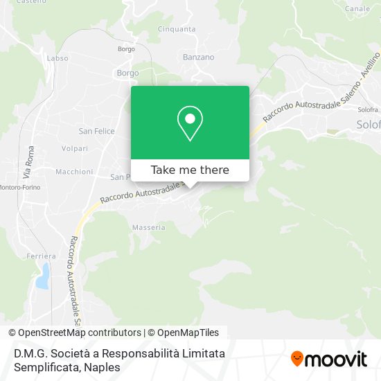 D.M.G. Società a Responsabilità Limitata Semplificata map