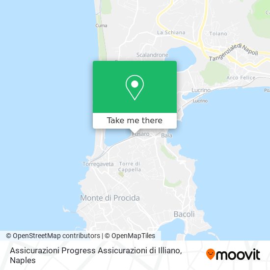 Assicurazioni Progress Assicurazioni di Illiano map