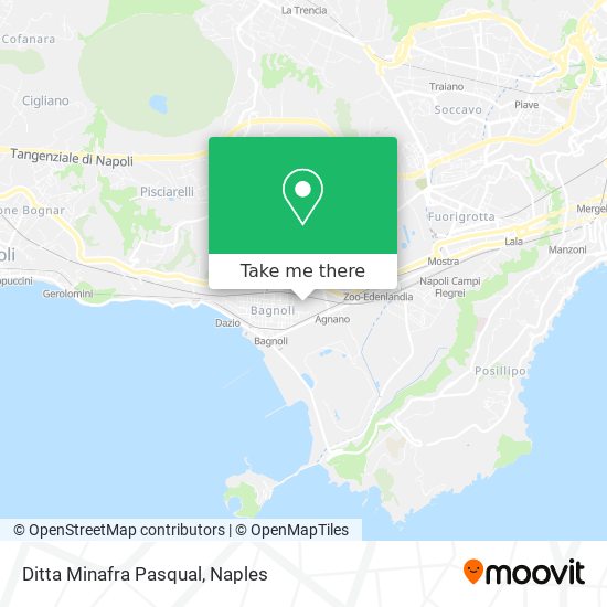 Ditta Minafra Pasqual map