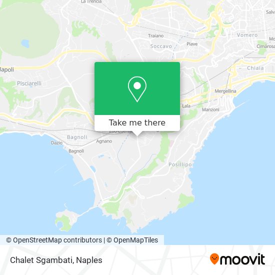 Chalet Sgambati map