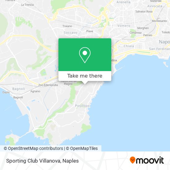 Sporting Club Villanova map