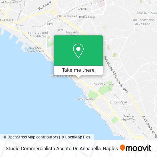 Studio Commercialista Acunto Dr. Annabella map