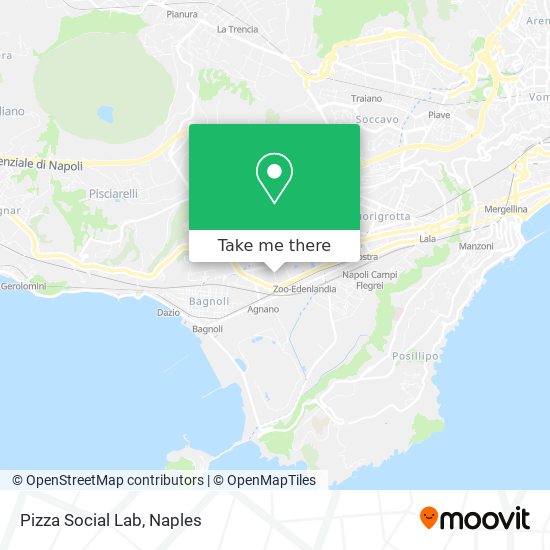 Pizza Social Lab map