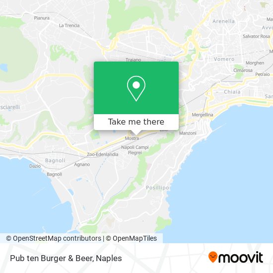 Pub ten Burger & Beer map