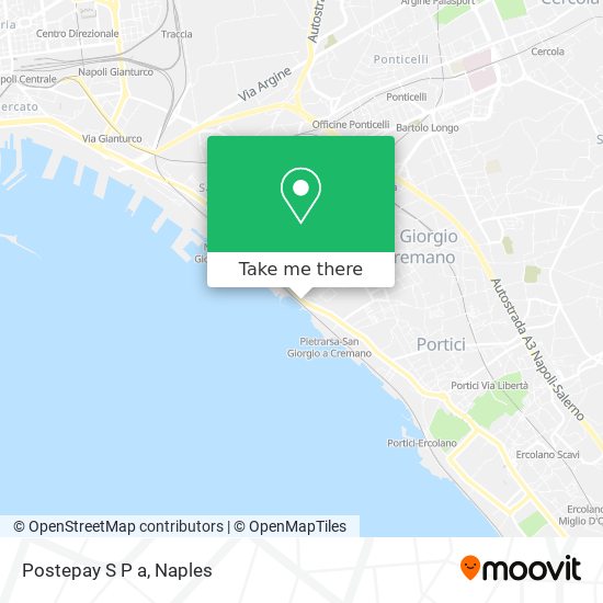 Postepay S P a map