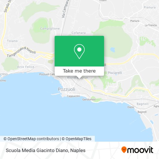 Scuola Media Giacinto Diano map