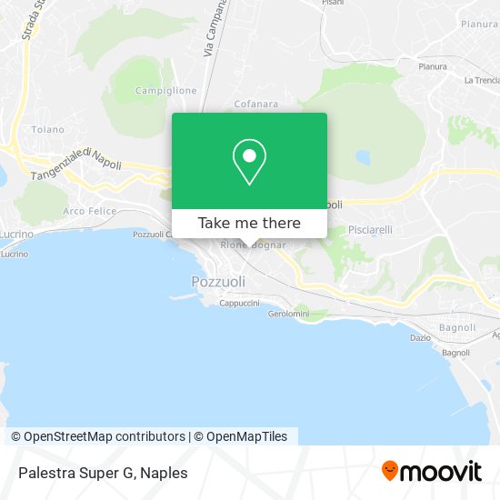 Palestra Super G map