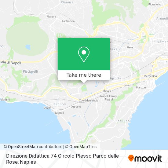 Direzione Didattica 74 Circolo Plesso Parco delle Rose map