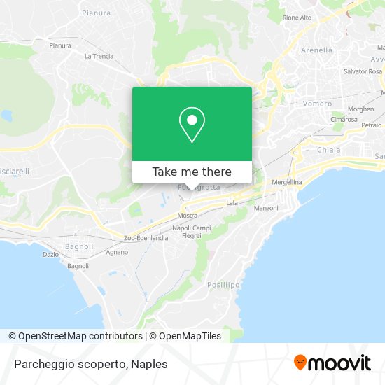 Parcheggio scoperto map