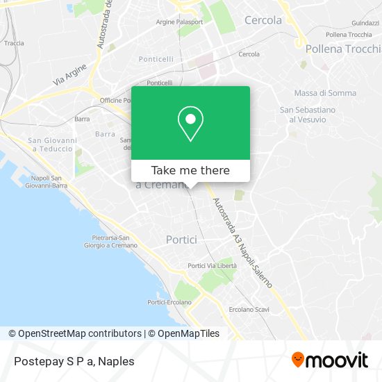 Postepay S P a map