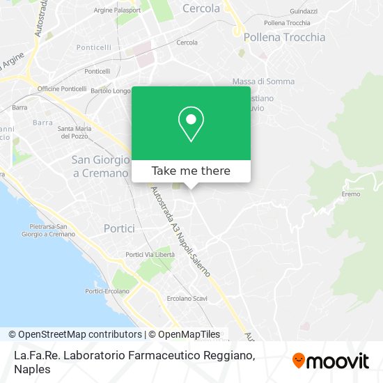 La.Fa.Re. Laboratorio Farmaceutico Reggiano map