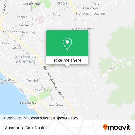 Acampora Ciro map