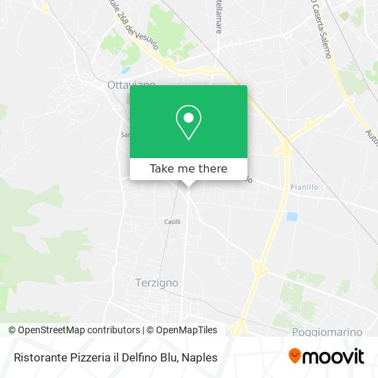 Ristorante Pizzeria il Delfino Blu map
