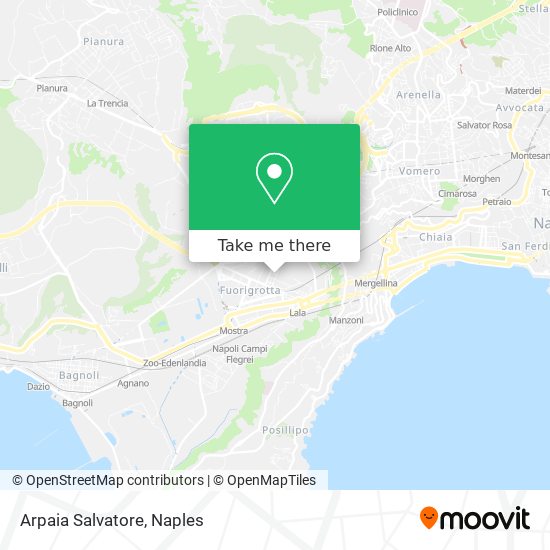 Arpaia Salvatore map