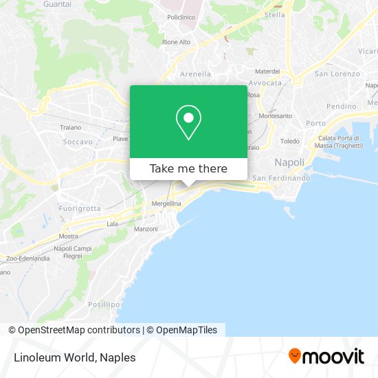 Linoleum World map