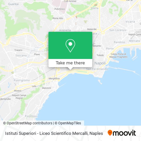 Istituti Superiori - Liceo Scientifico Mercalli map