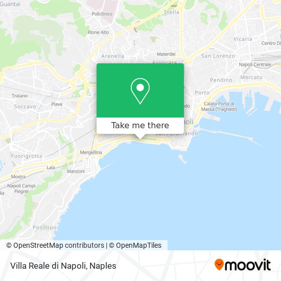 Villa Reale di Napoli map