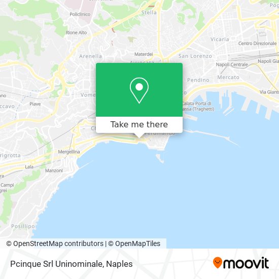 Pcinque Srl Uninominale map