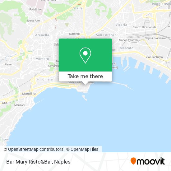 Bar Mary Risto&Bar map