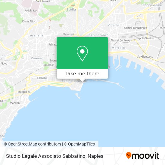 Studio Legale Associato Sabbatino map