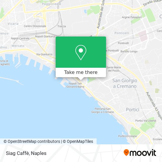 Siag Caffè map