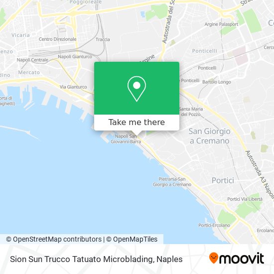 Sion Sun Trucco Tatuato Microblading map