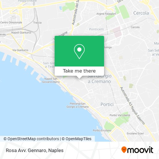 Rosa Avv. Gennaro map