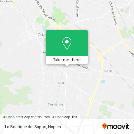 La Boutique dei Sapori map